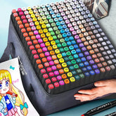 Double-Tip Art Marker Set – Choose from 24 to 80 Vibrant Colors